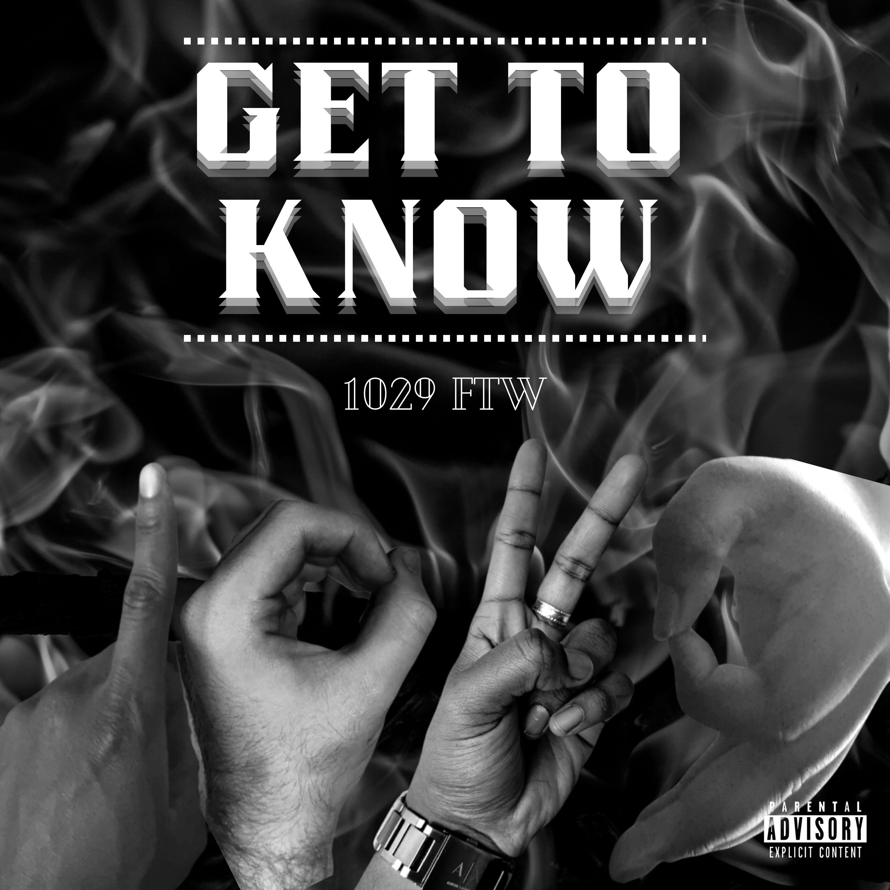 Cover art for 1029FTW's current biggest release - Get to KNow